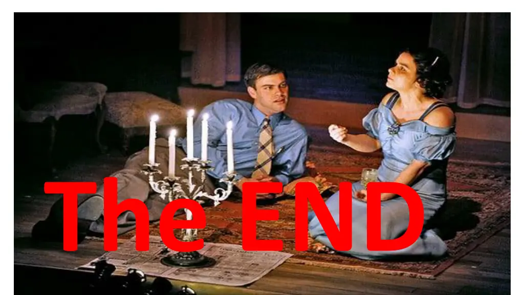 the end