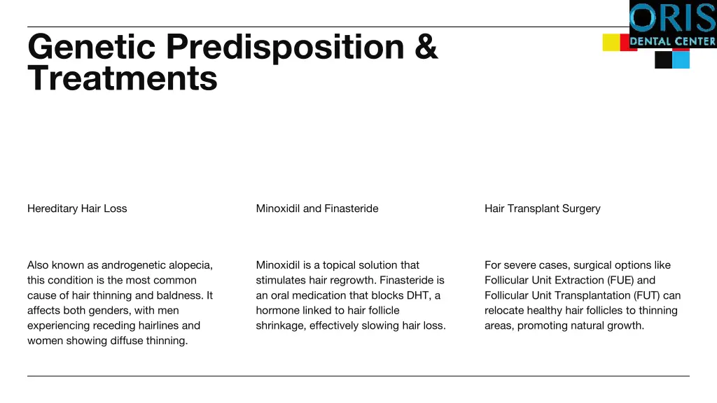 genetic predisposition treatments