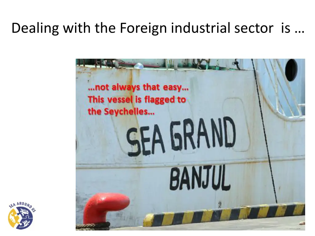 dealing with the foreign industrial sector is