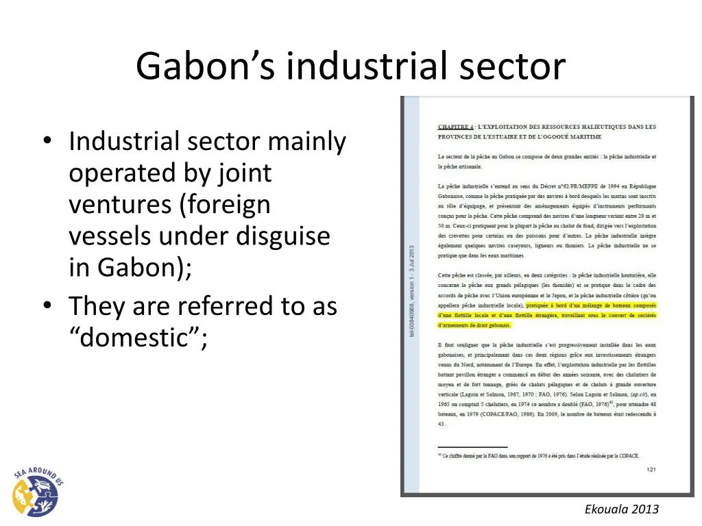 gabon s industrial sector