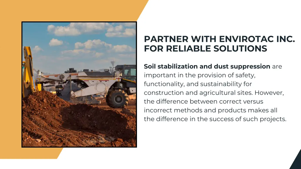 partner with envirotac inc for reliable solutions