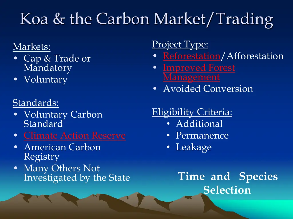 koa the carbon market trading 1