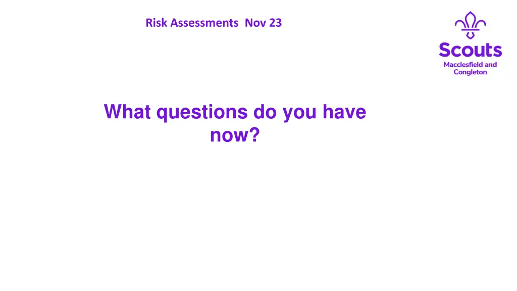 risk assessments nov 23 35