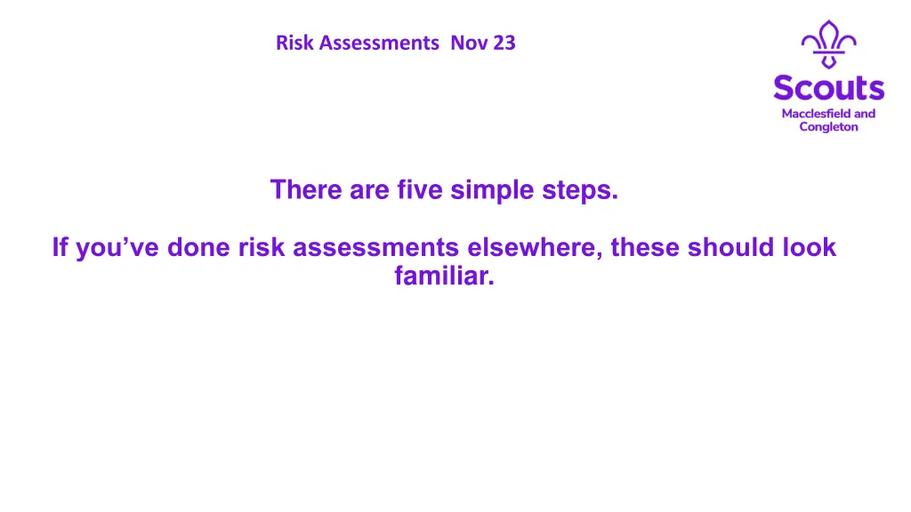 risk assessments nov 23 4