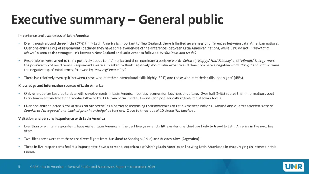 executive summary general public