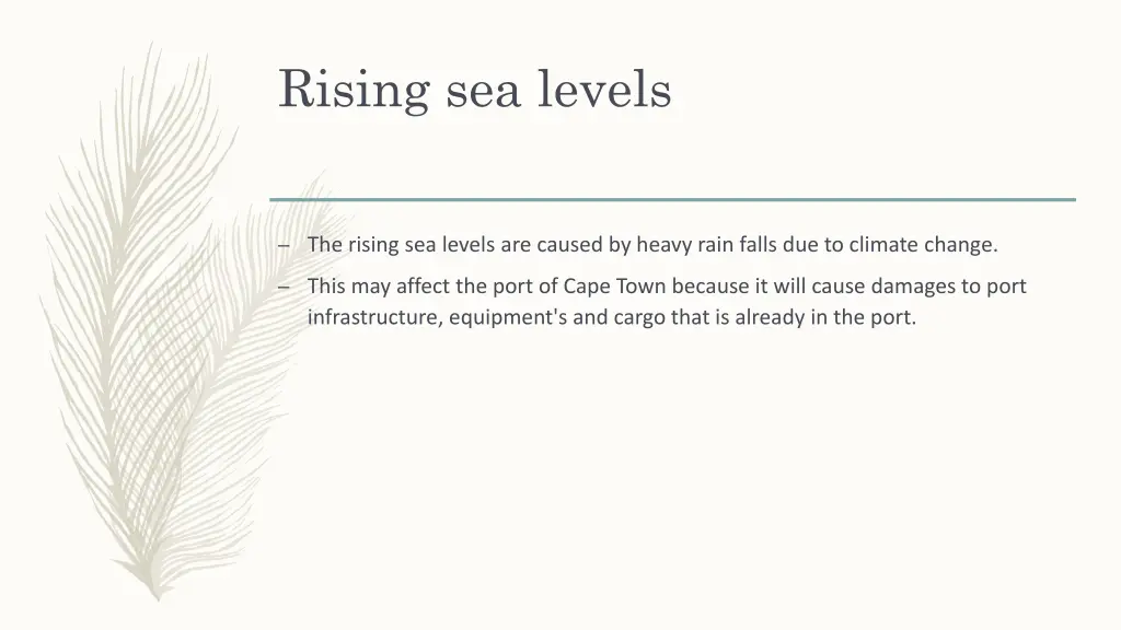 rising sea levels 1