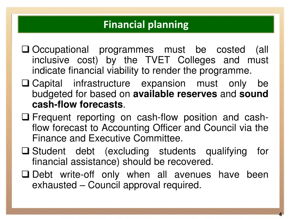 financial planning 2