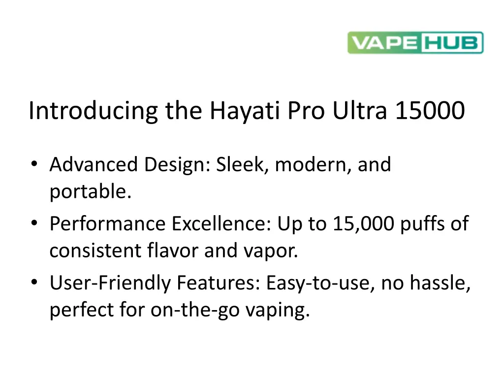 introducing the hayati pro ultra 15000