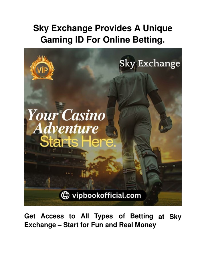 sky exchange provides a unique gaming