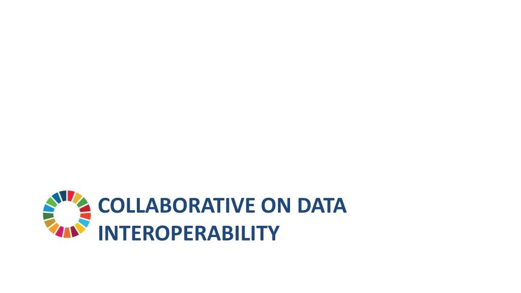 collaborative on data interoperability