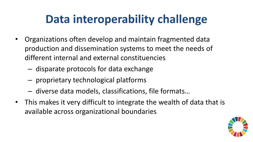 data interoperability challenge