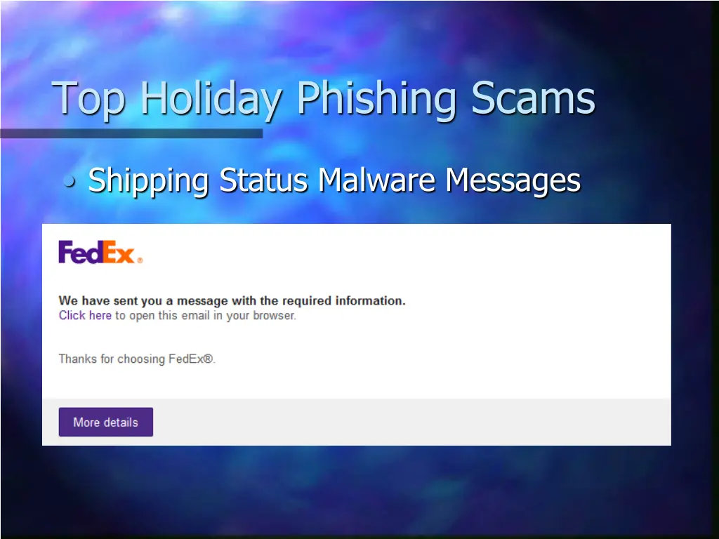 top holiday phishing scams 1