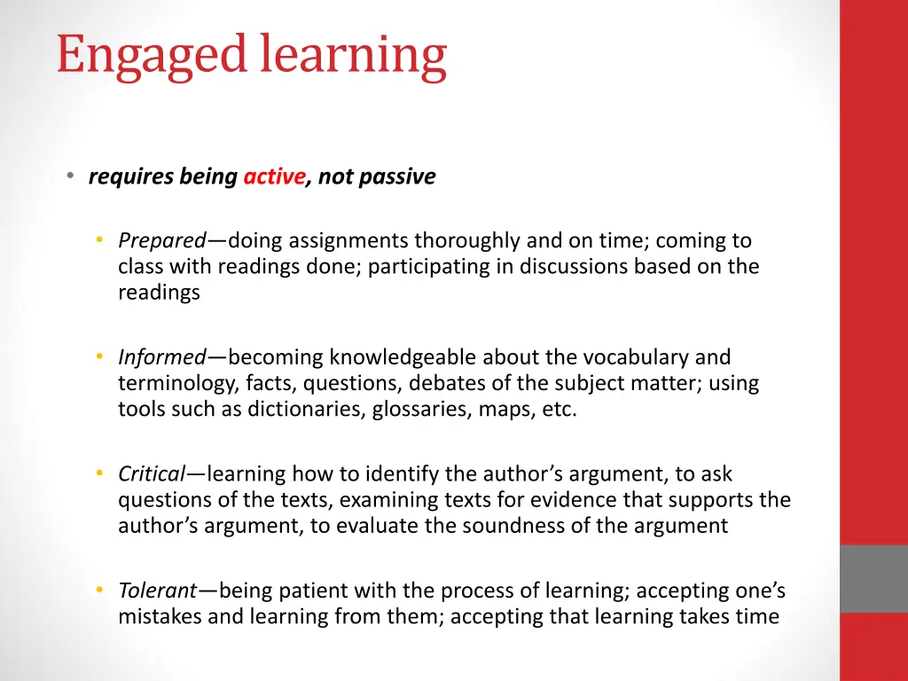 engaged learning