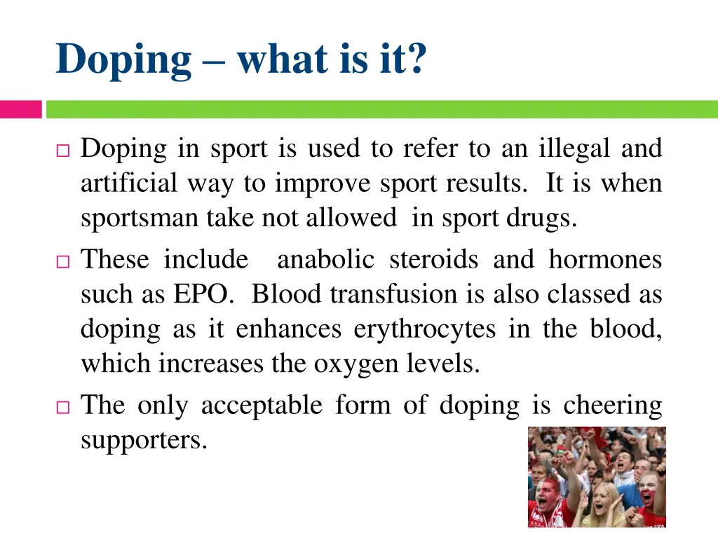 doping what is it