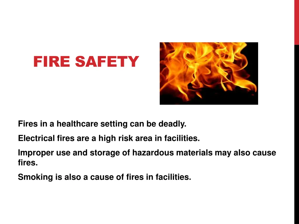 fire safety