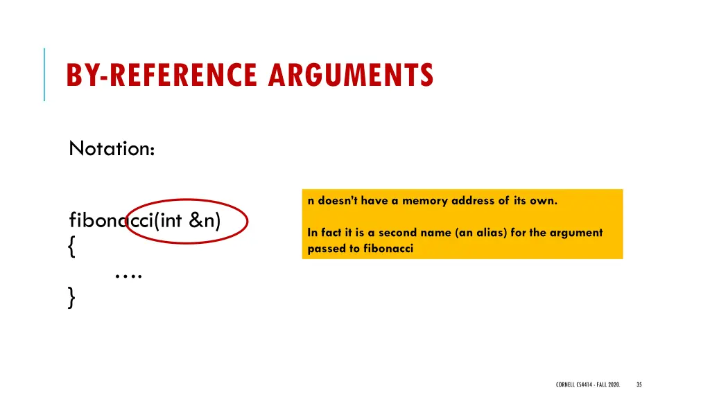 by reference arguments 1