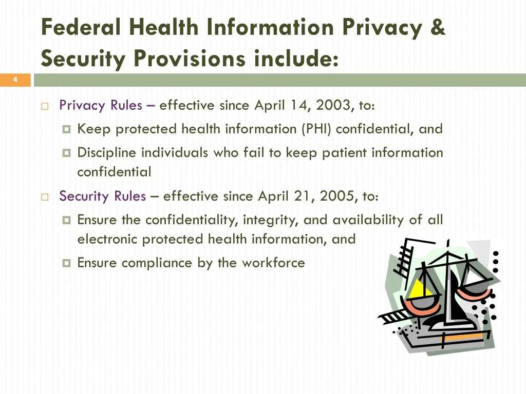 federal health information privacy security