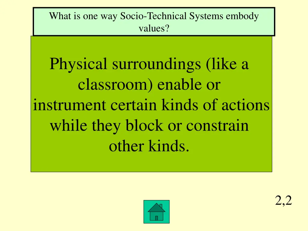 what is one way socio technical systems embody