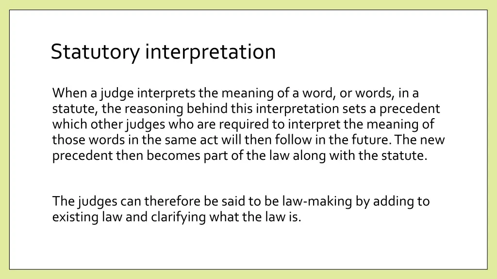 statutory interpretation 3