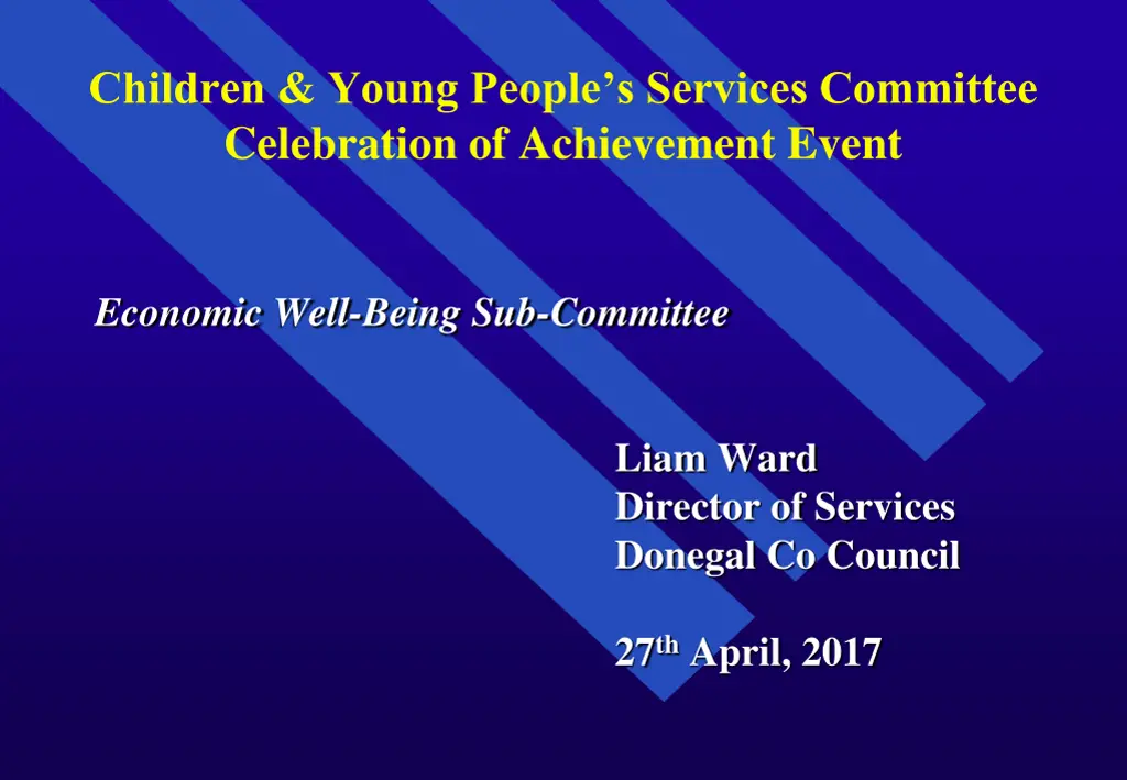 children young people s services committee 7