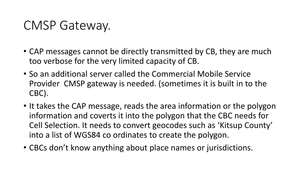 cmsp gateway