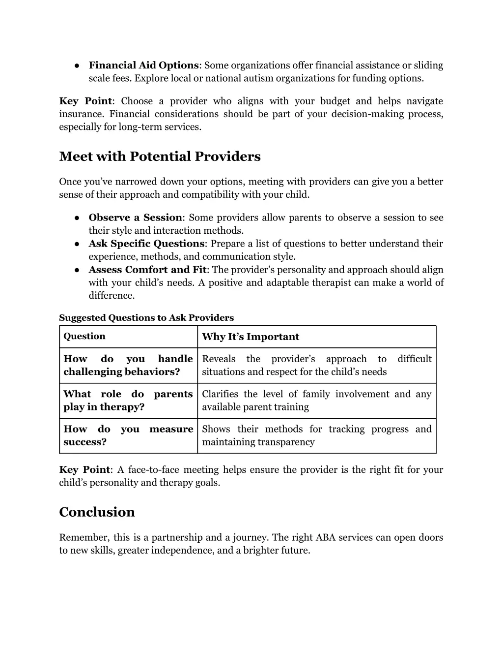 financial aid options some organizations offer