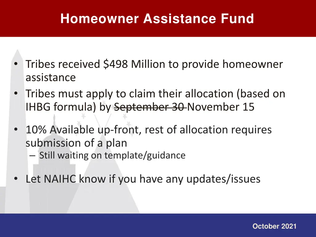 homeowner assistance fund