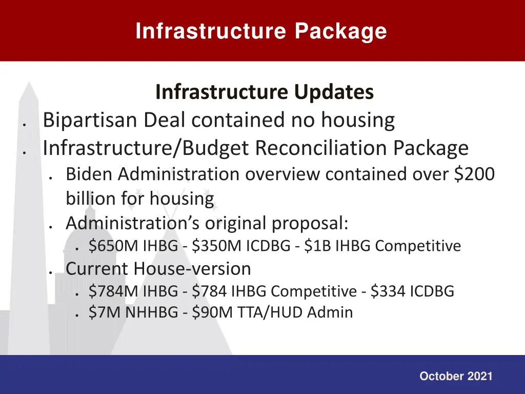 infrastructure package