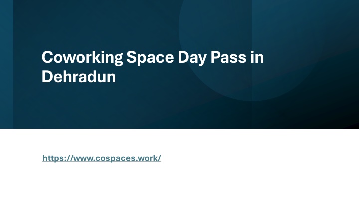 coworking space day pass in dehradun