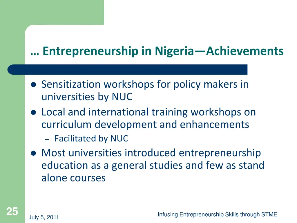 entrepreneurship in nigeria achievements