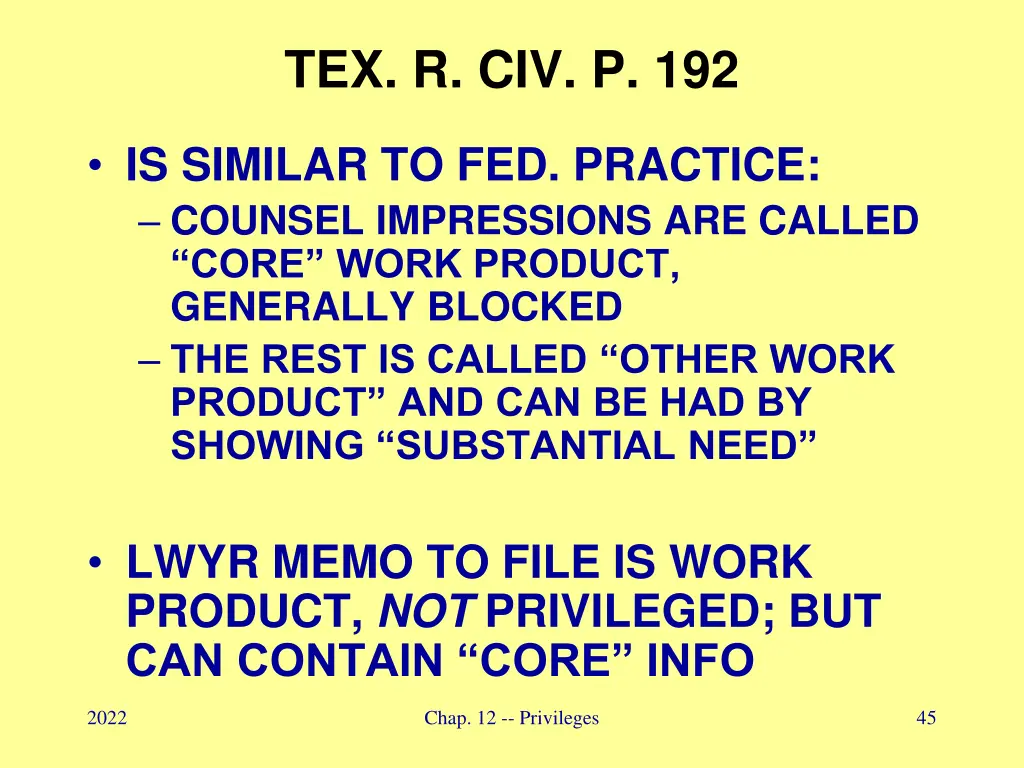 tex r civ p 192