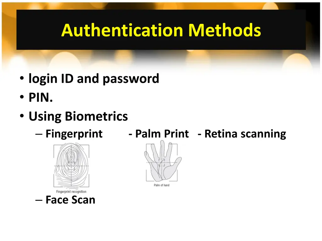 authentication methods 1