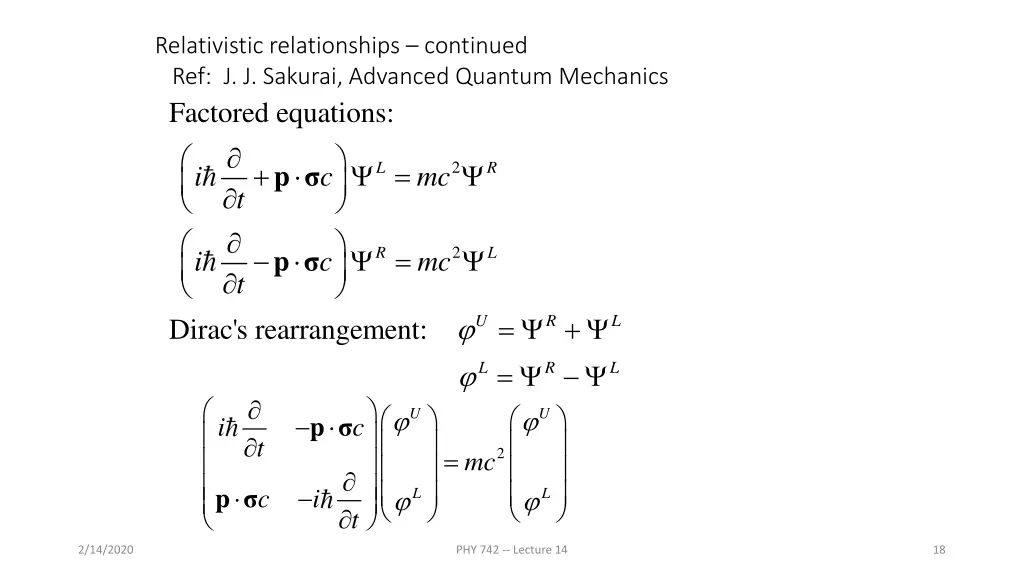 relativistic relationships continued 1