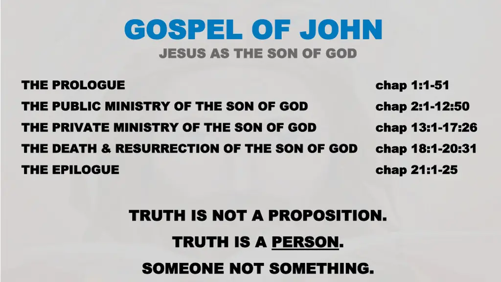 gospel of john gospel of john jesus 2