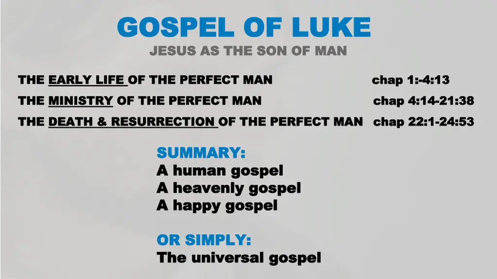 gospel of luke gospel of luke jesus 2