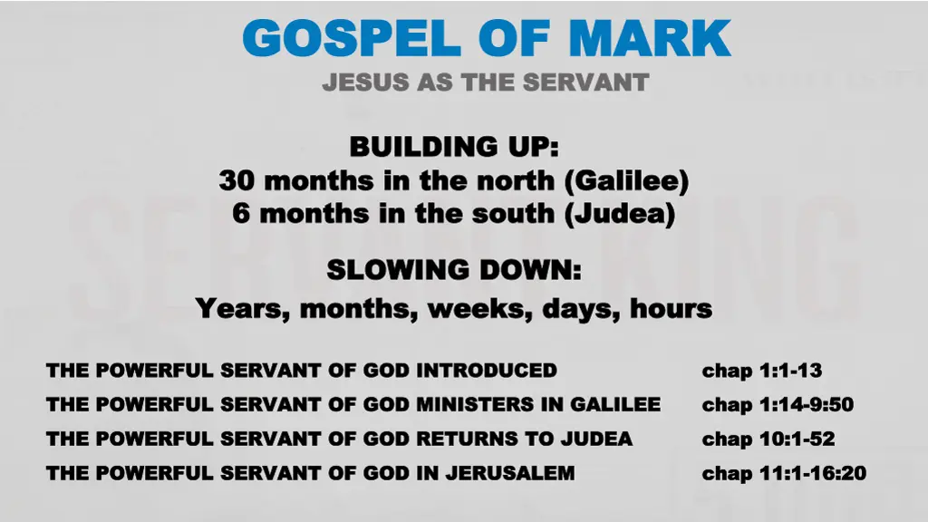 gospel of mark gospel of mark jesus 2