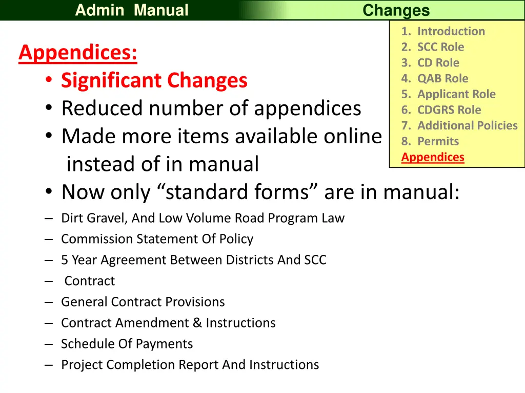 admin manual 21