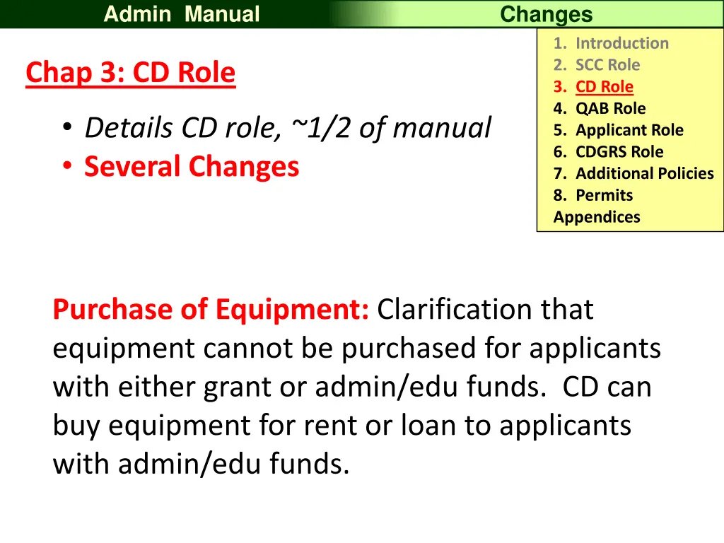 admin manual 5