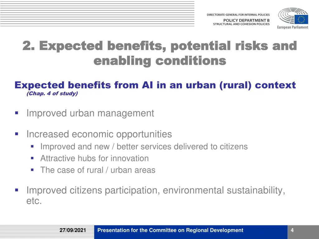 2 expected benefits potential risks