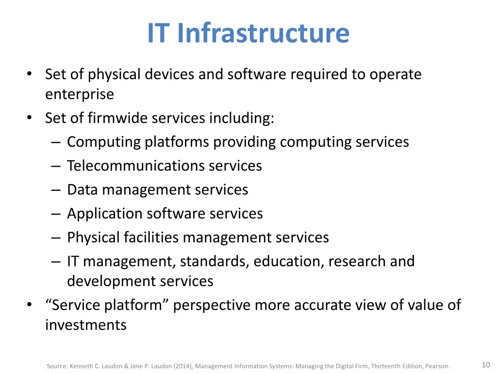 it infrastructure