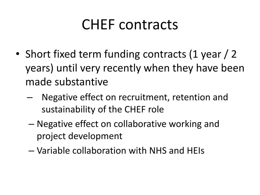 chef contracts