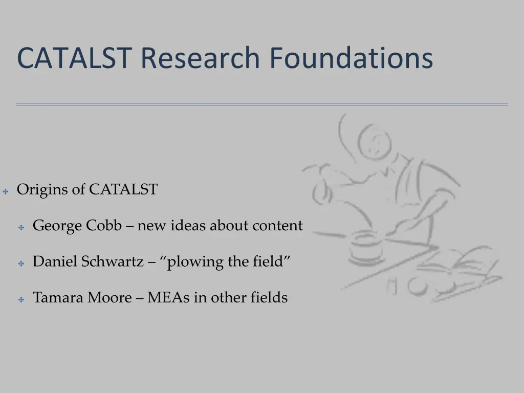 catalst research foundations