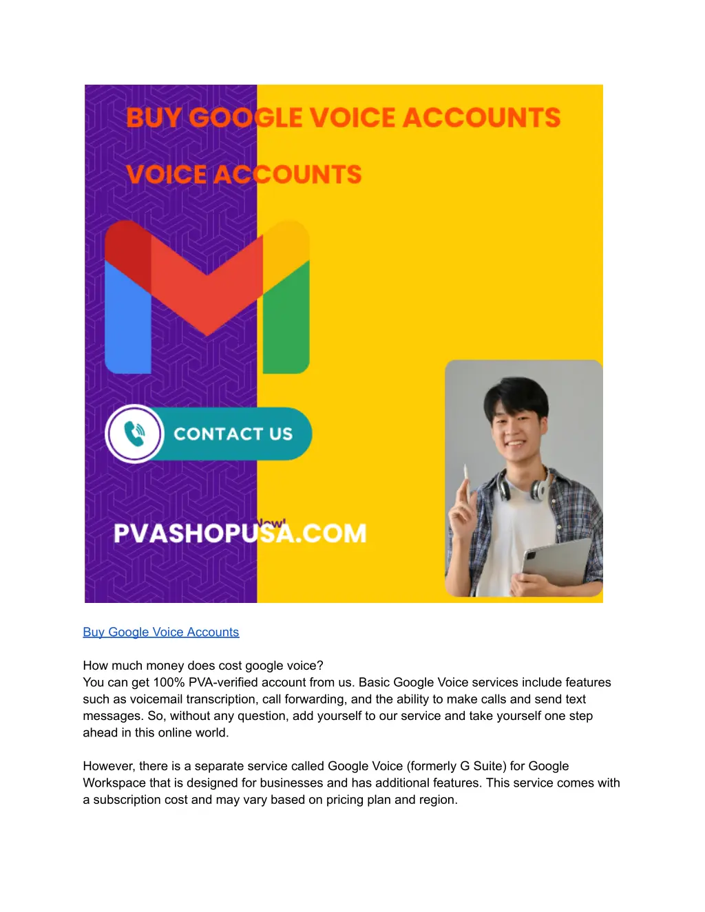 buy google voice accounts 1