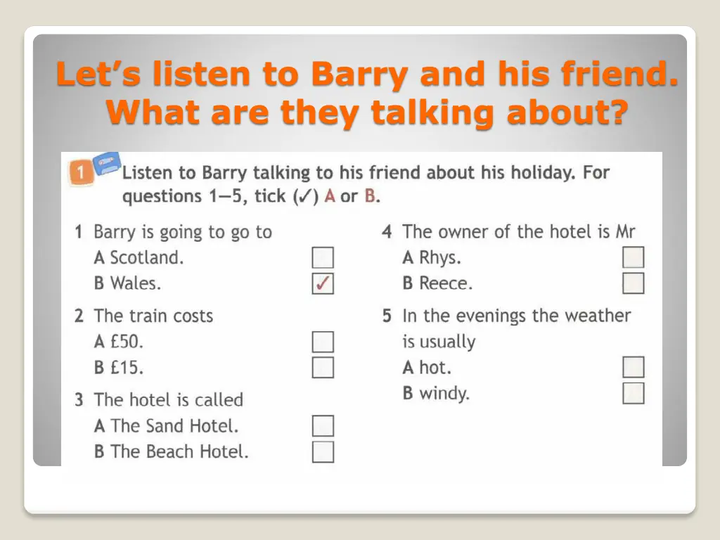 let s listen to barry and his friend what