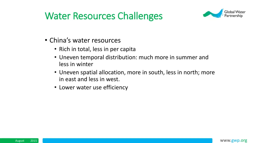 water resources challenges water resources