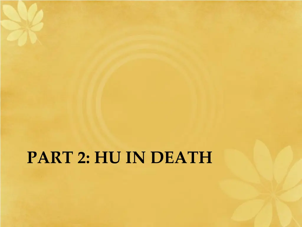 part 2 hu in death