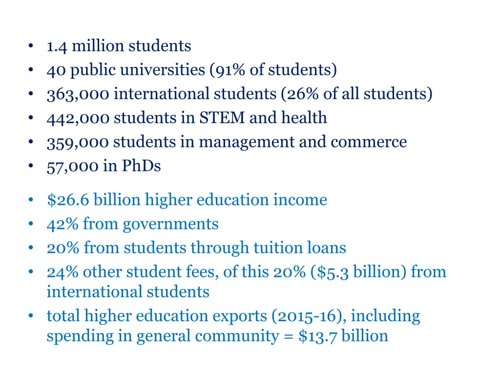 1 4 million students 40 public universities