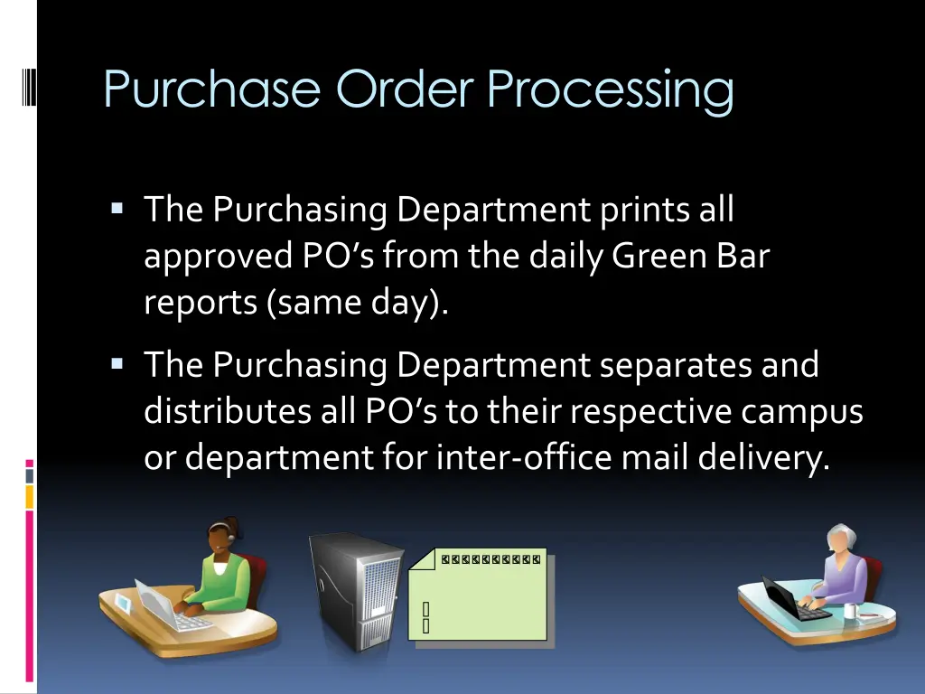 purchase order processing