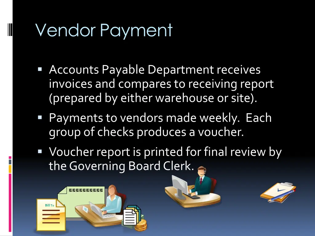 vendor payment