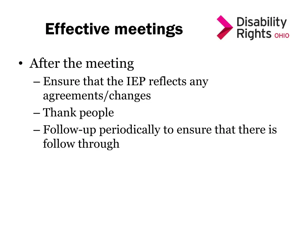 effective meetings 6